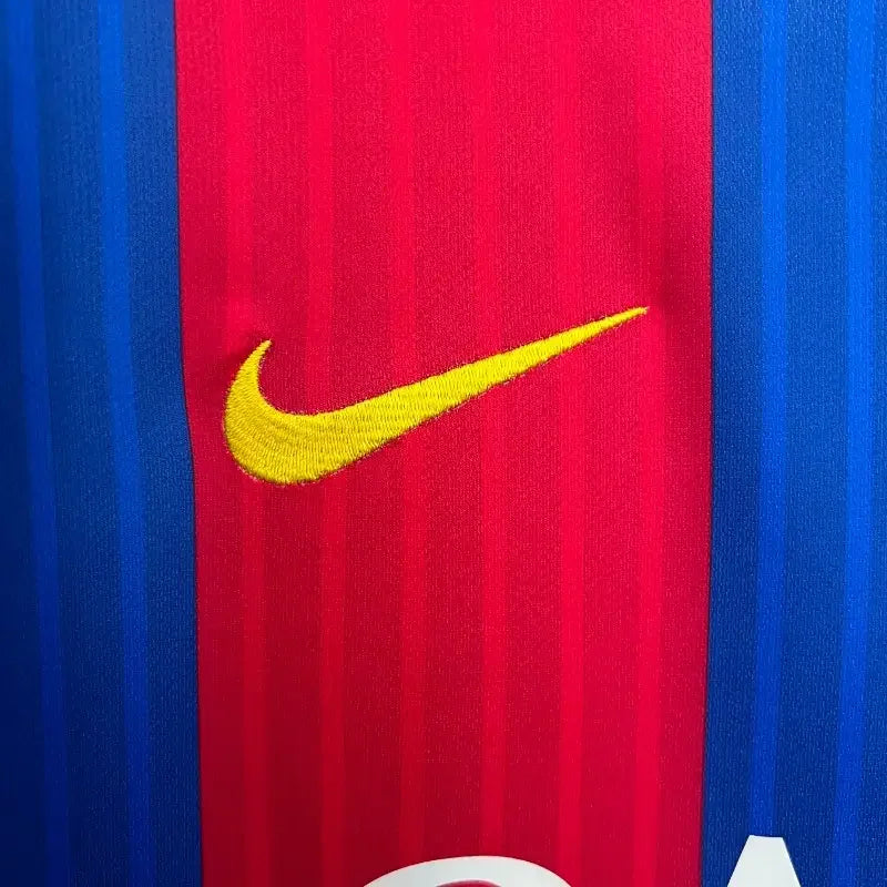Camiseta Clásica FC Barcelona Manga Larga 2014-15 - Fútbol Club Vintage
