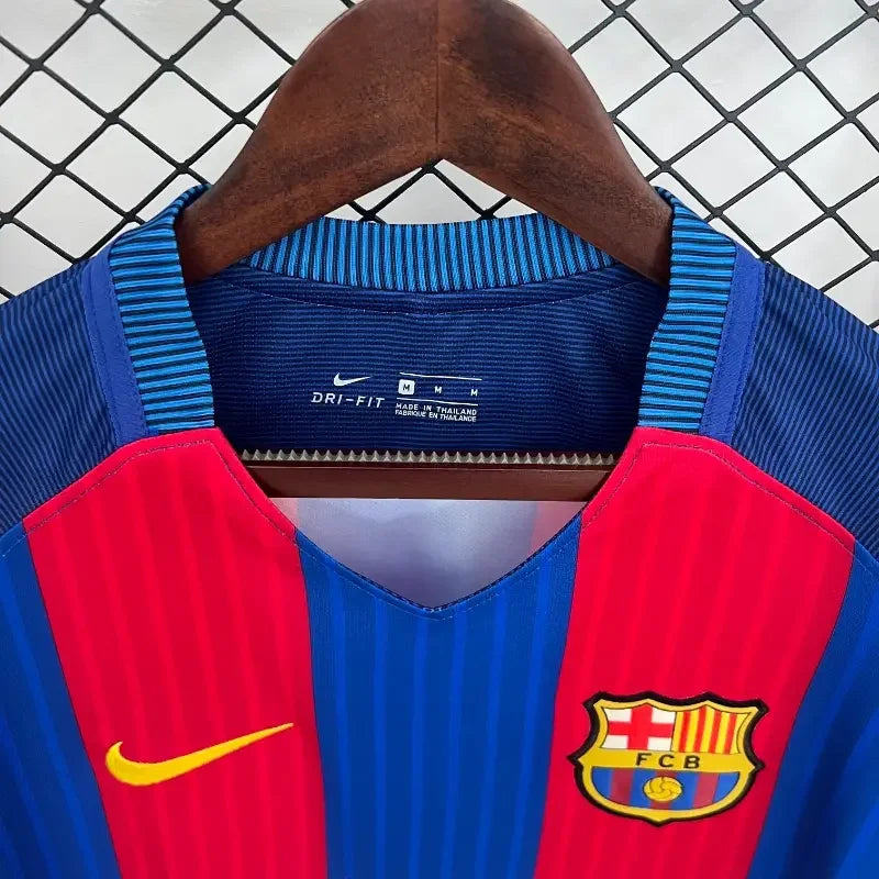 Camiseta Clásica FC Barcelona Manga Larga 2014-15 - Fútbol Club Vintage