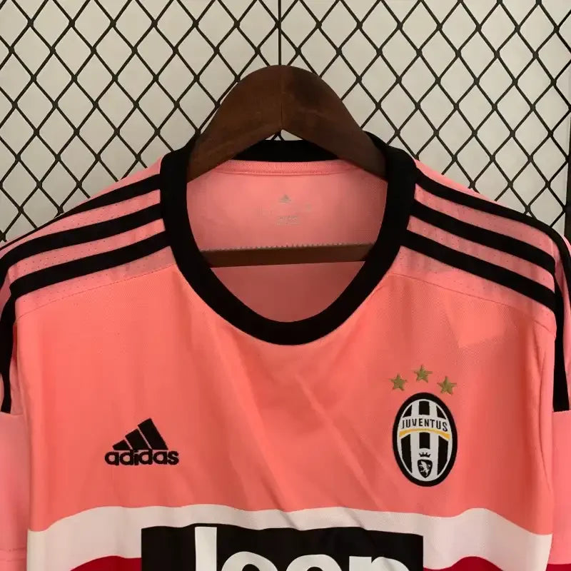 Camiseta Retro Juventus de Turín Visitante Manga Larga 2015-16 - Fútbol Club Vintage