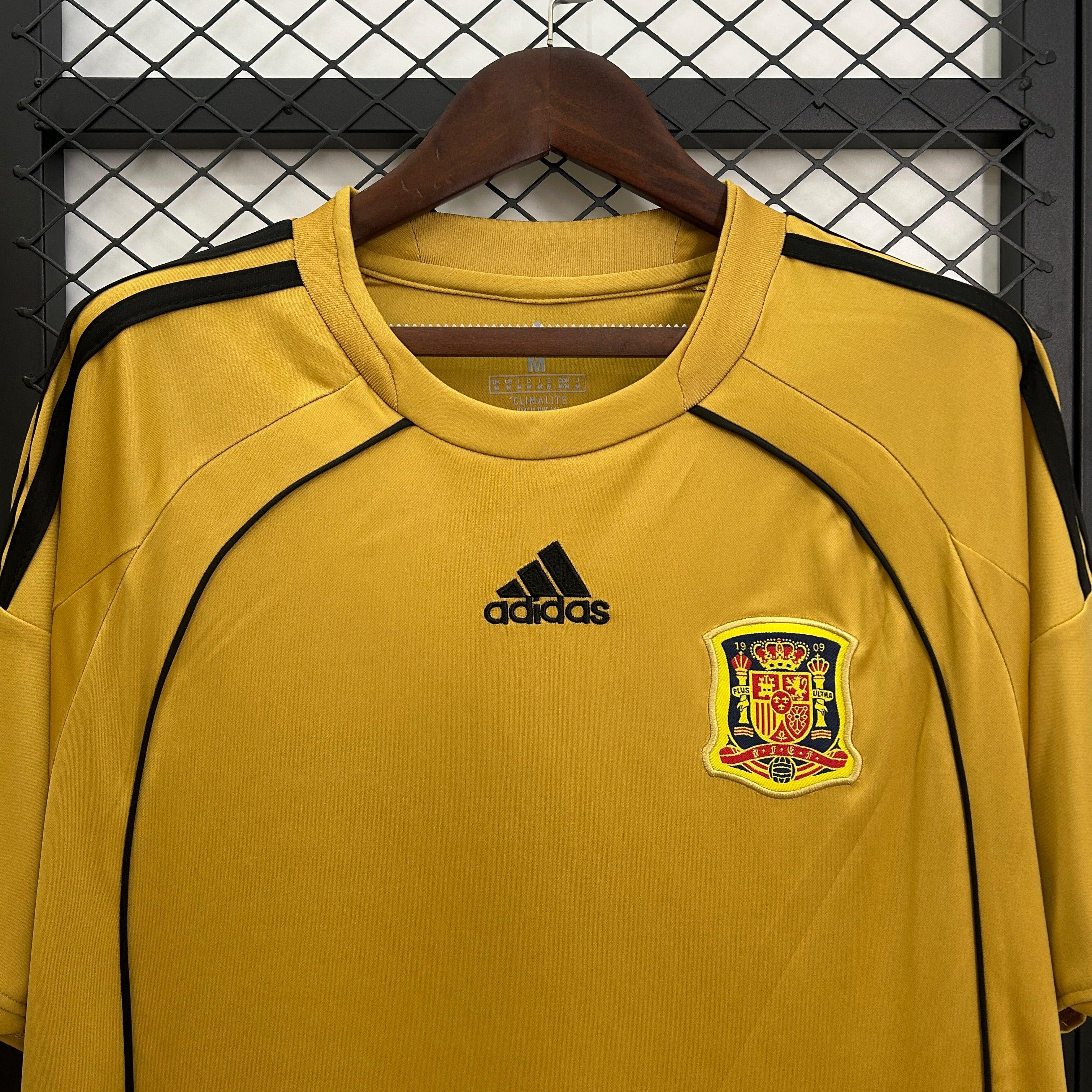 Camiseta Retro España Visitante 2008 - Fútbol Club Vintage