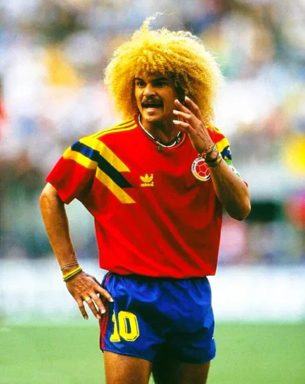 Valderrama Colombia Visitante 1990 - Fútbol Club Vintage