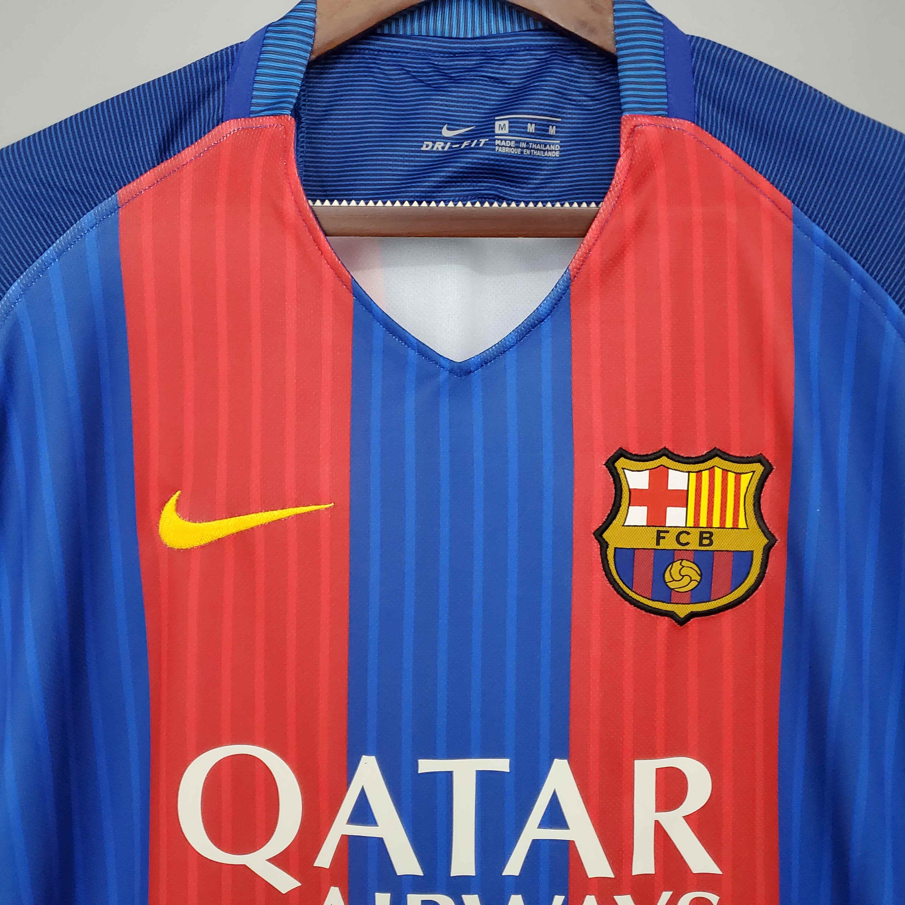 Camiseta Retro FC Barcelona 2016-17 - Fútbol Club Vintage