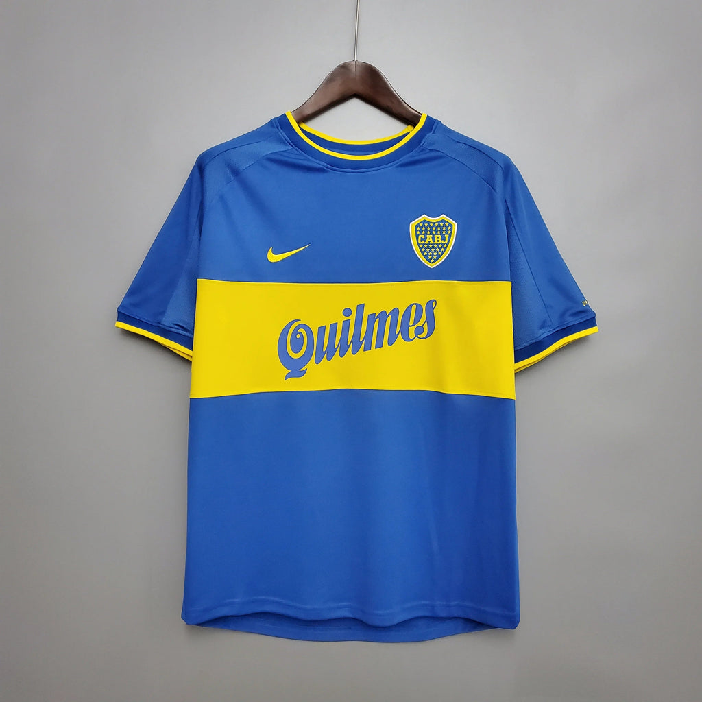 Camiseta Retro Román Boca Juniors 1999-00 - Fútbol Club Vintage