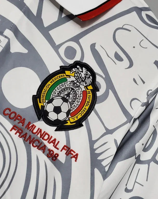 Blanco México 1998 - Fútbol Club Vintage