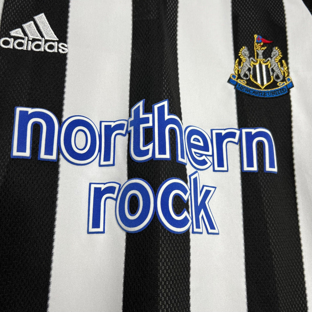 Camiseta Retro Newcastle United Manga Larga 2003-05 - Fútbol Club Vintage
