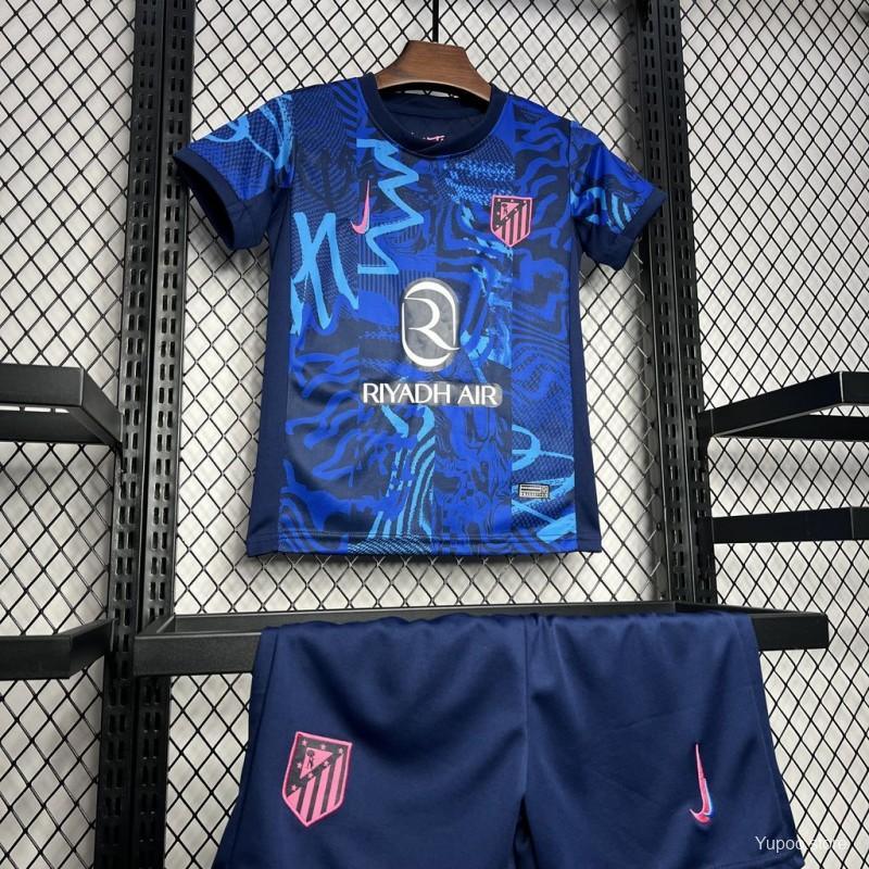 Atlético de Madrid Visitante 3ª Niños 2024-25 - Fútbol Club Vintage