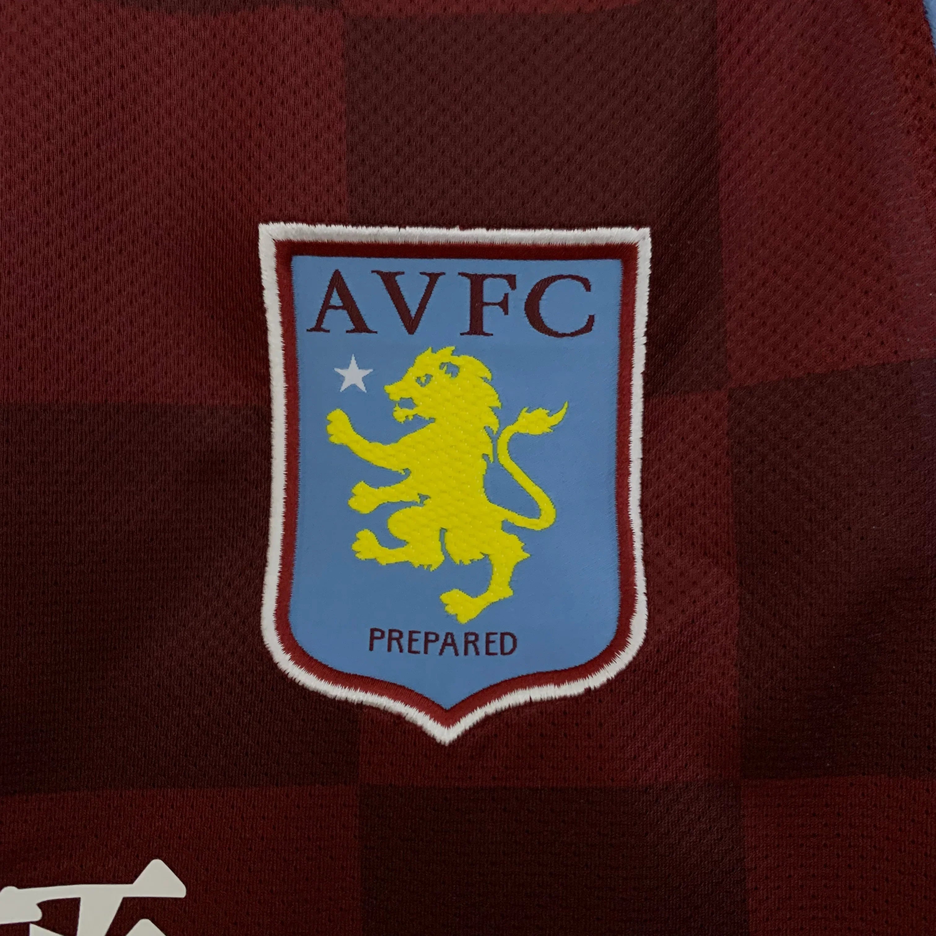 Camiseta Retro Aston Villa 2011-12 - Fútbol Club Vintage