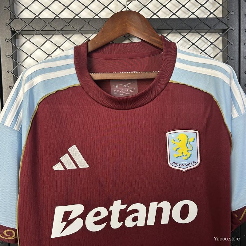 Camiseta Aston Villa 2024-25 - Fútbol Club Vintage