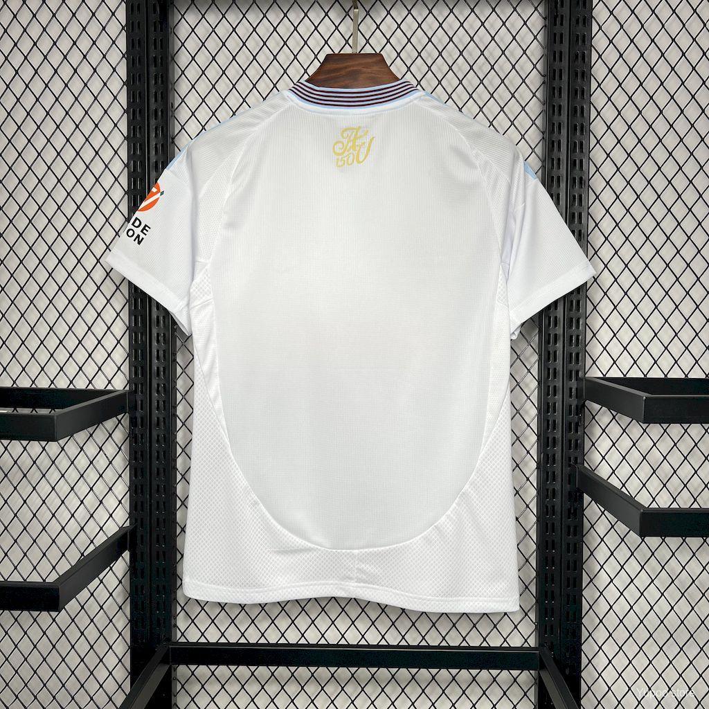 Camiseta Retro Aston Villa Visitante 2024-25 - Fútbol Club Vintage