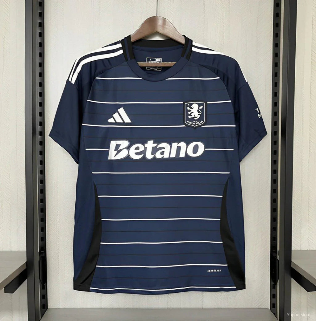 Camiseta Aston Villa Visitante 3ª 2024-25 - Fútbol Club Vintage