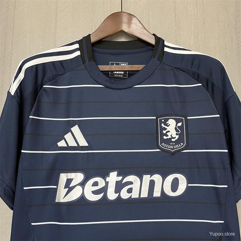 Camiseta Aston Villa Visitante 3ª 2024-25 - Fútbol Club Vintage