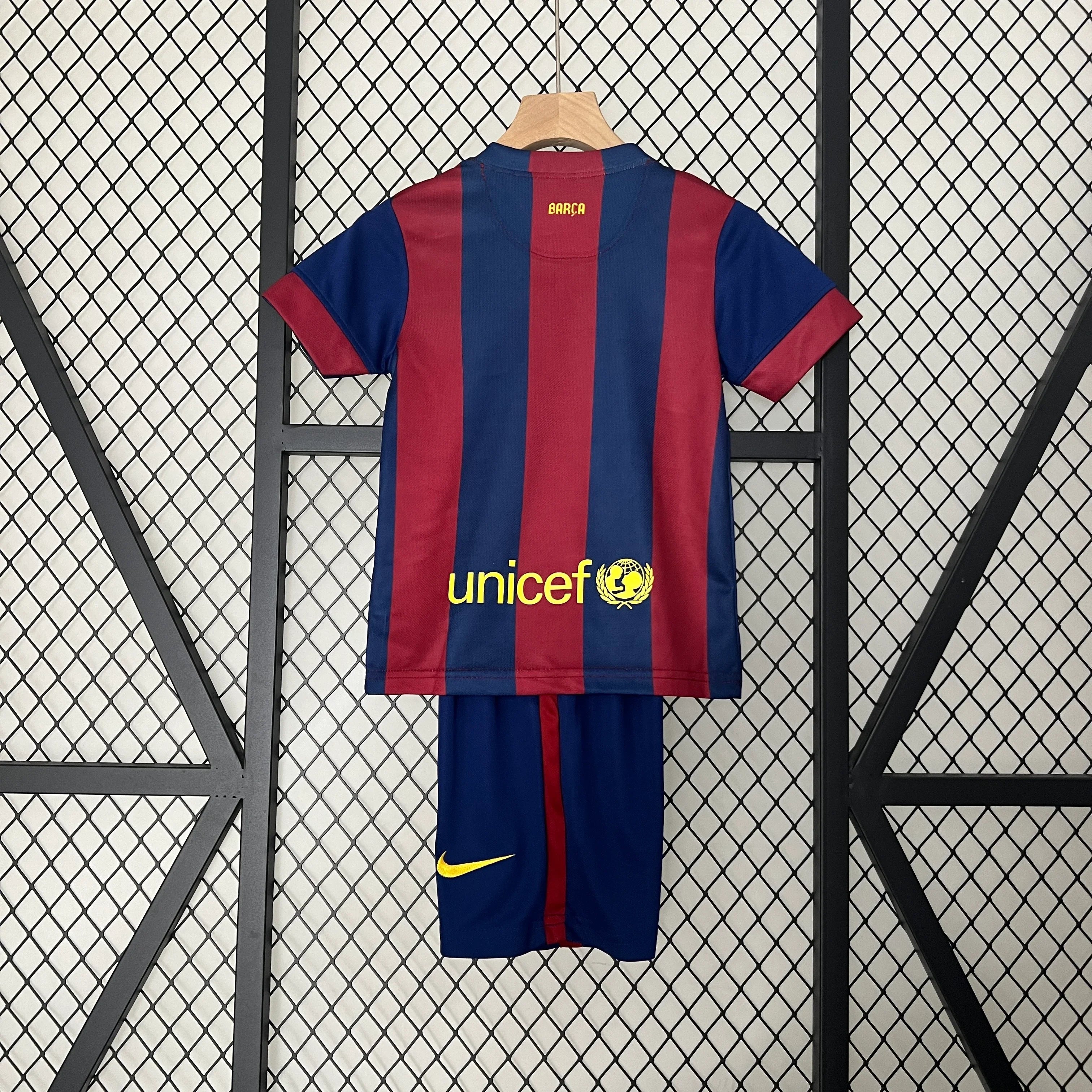 FC Barcelona Niños 2014-15 - Fútbol Club Vintage