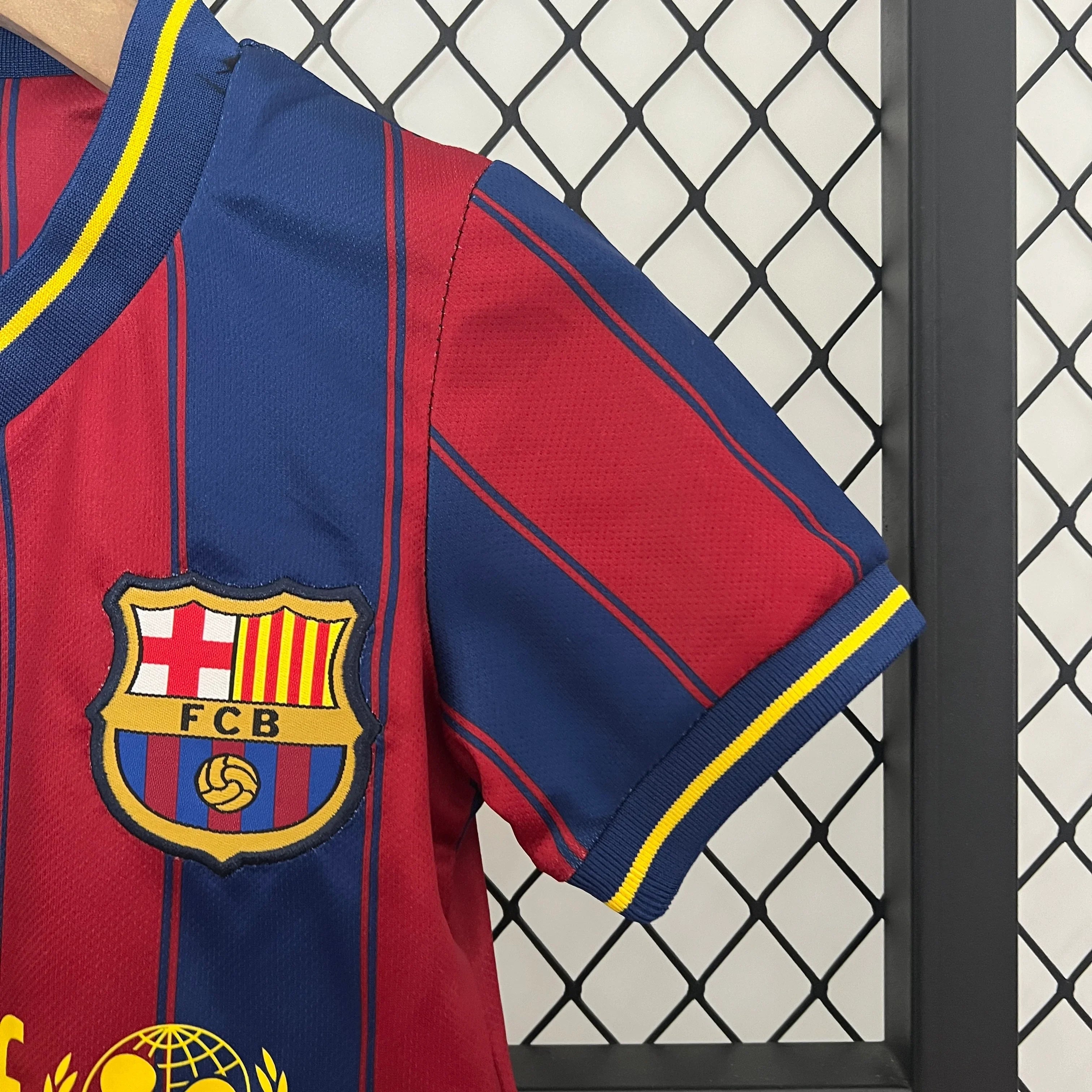 FC Barcelona Niños 2009-10 - Fútbol Club Vintage