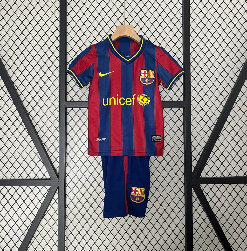 FC Barcelona Niños 2009-10 - Fútbol Club Vintage