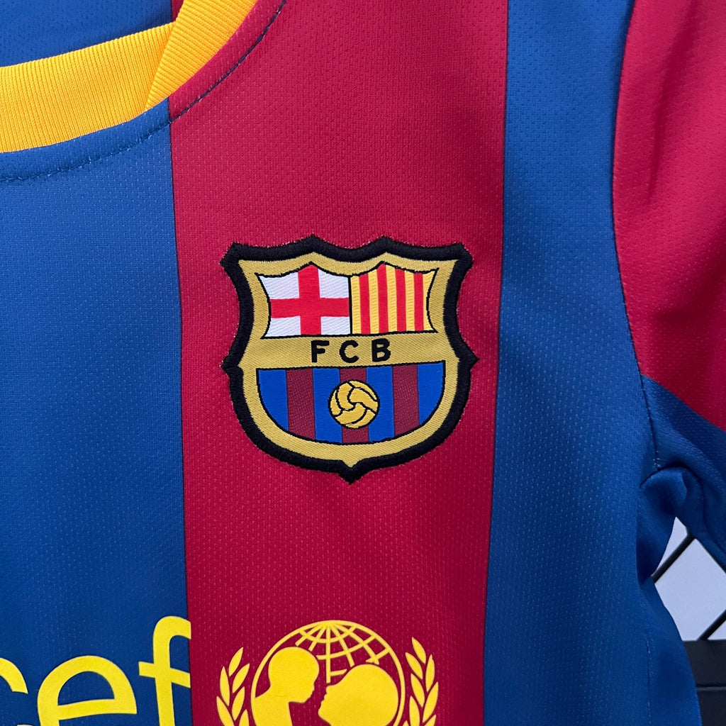 FC Barcelona Niños 2010-11 - Fútbol Club Vintage