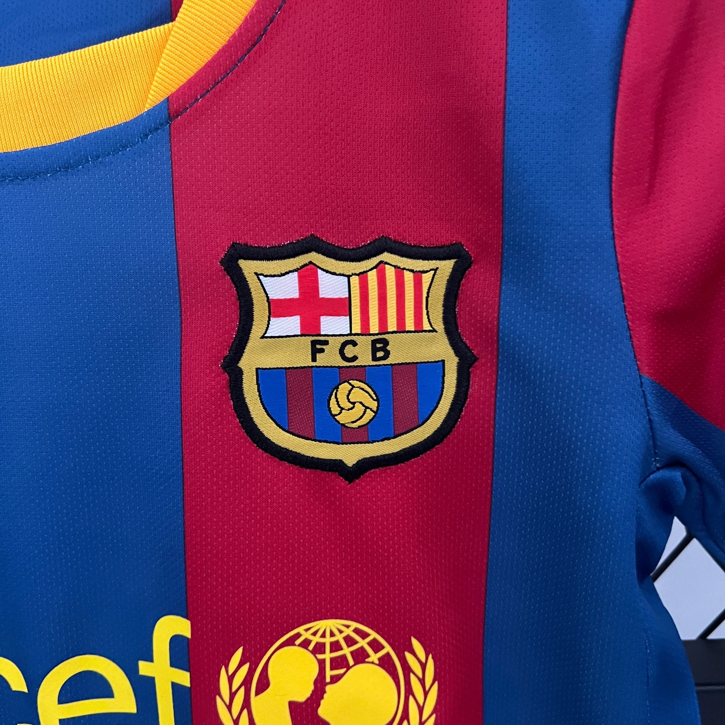 FC Barcelona Niños 2010-11 - Fútbol Club Vintage
