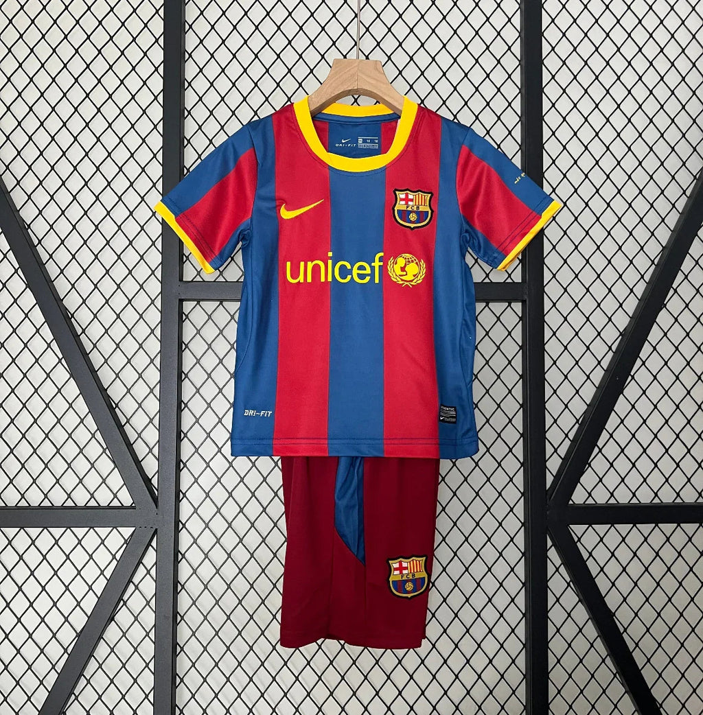 FC Barcelona Niños 2010-11 - Fútbol Club Vintage