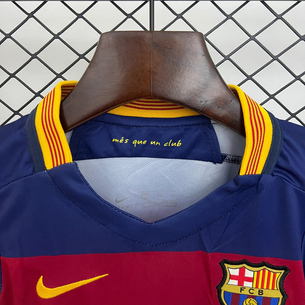 FC Barcelona Niños 2015-16 - Fútbol Club Vintage