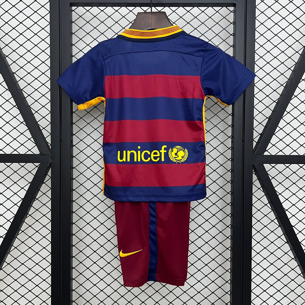 FC Barcelona Niños 2015-16 - Fútbol Club Vintage
