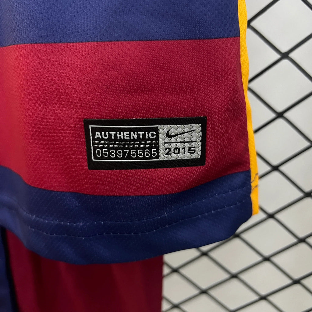 FC Barcelona Niños 2015-16 - Fútbol Club Vintage