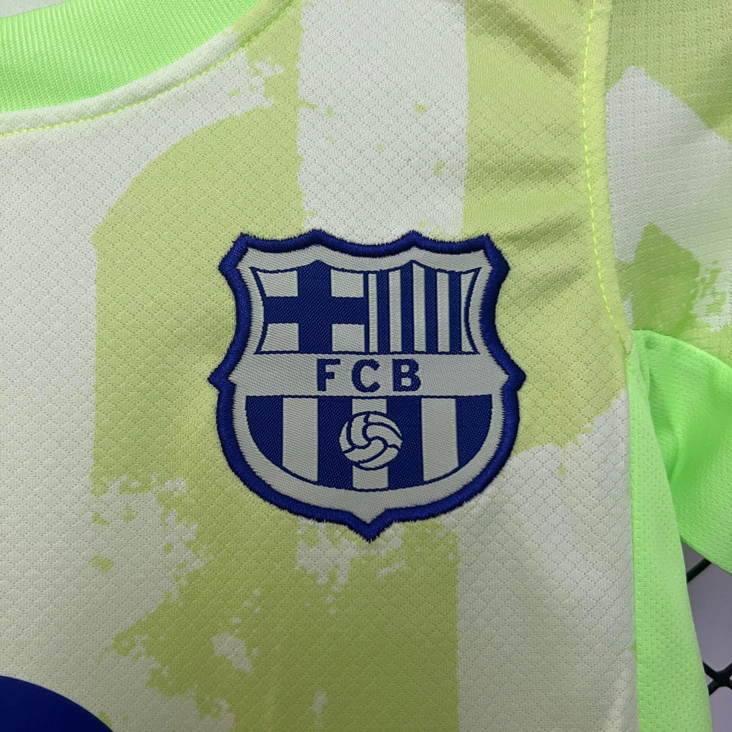FC Barcelona Niños Visitante 3ª 2024-25 - Fútbol Club Vintage