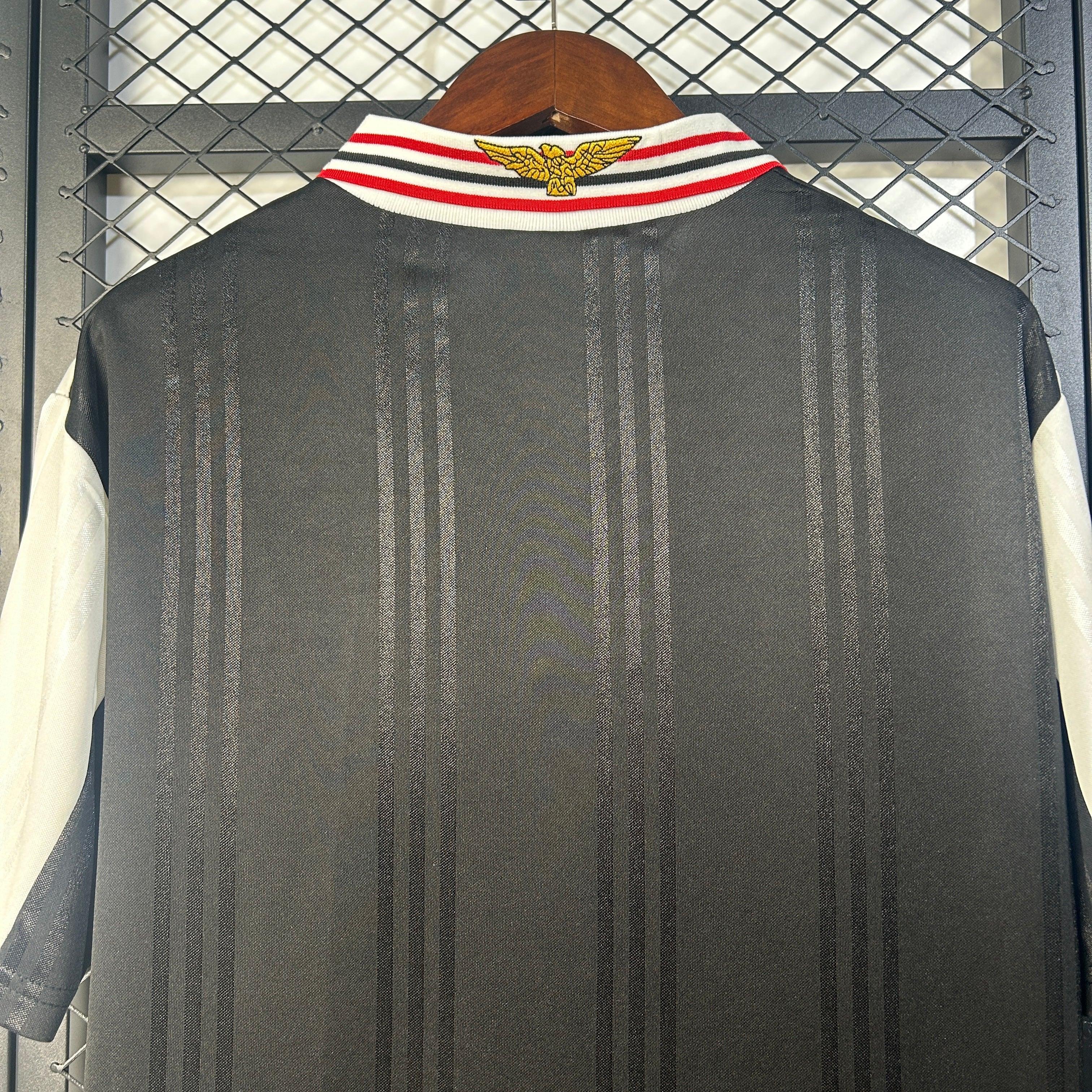 Camiseta Retro SL Benfica Visitante Negra 1997-98 - Fútbol Club Vintage
