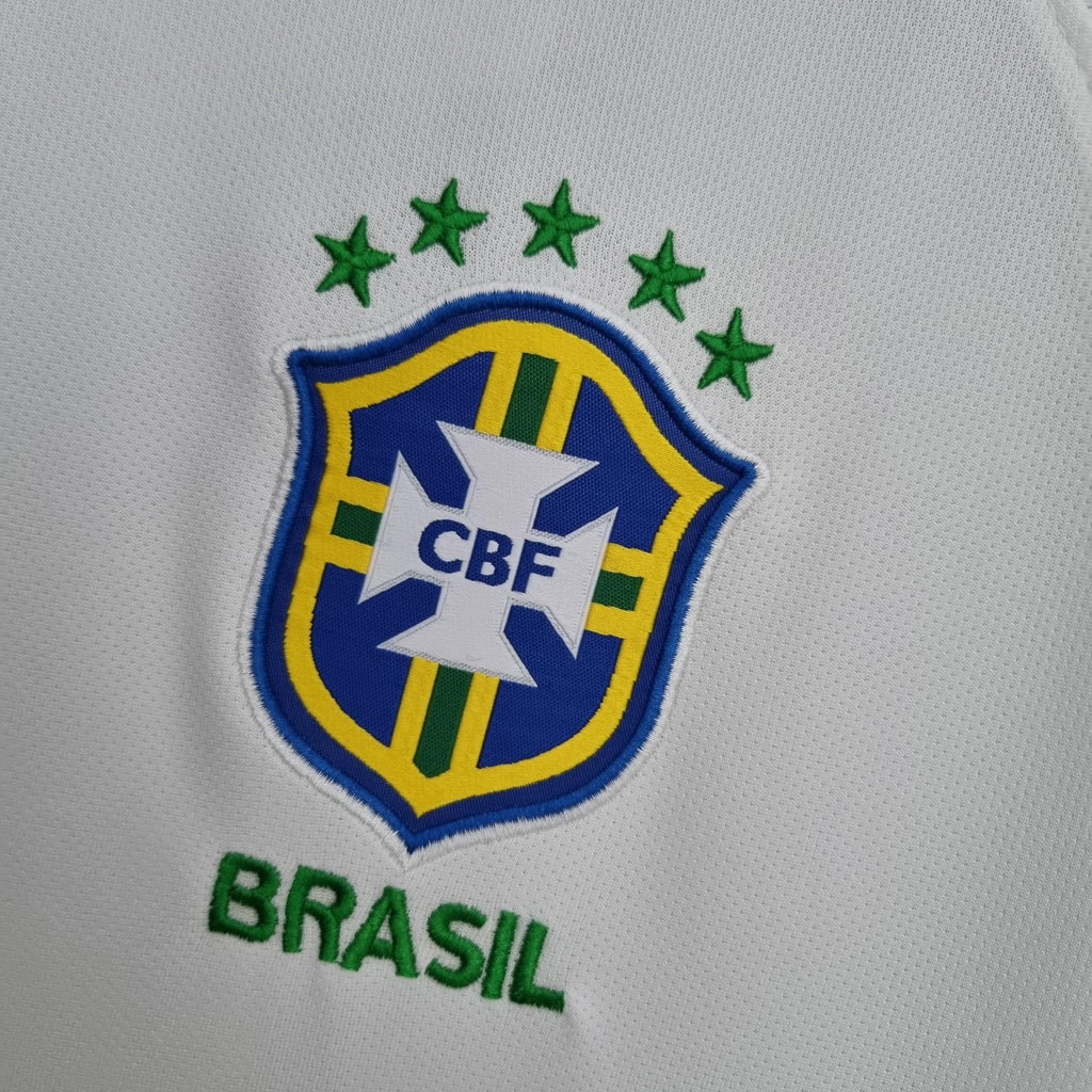 Camiseta Retro Brasil Visitante 2019 - Fútbol Club Vintage