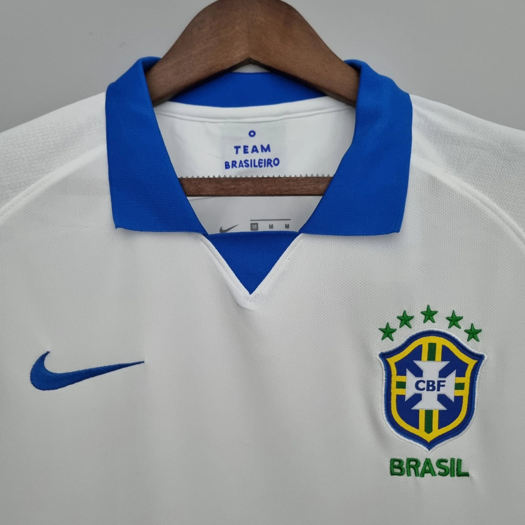 Camiseta Retro Brasil Visitante 2019 - Fútbol Club Vintage