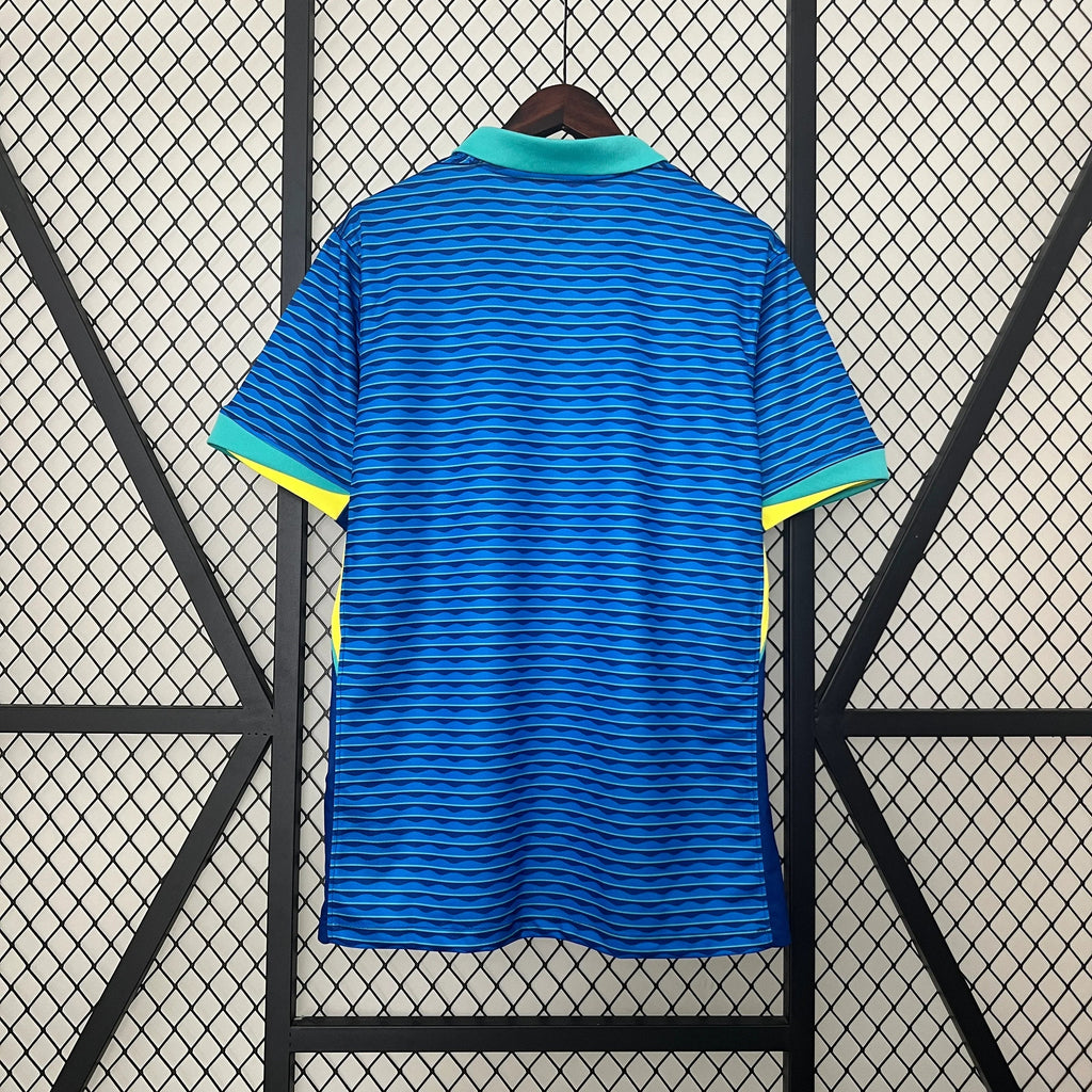 Camiseta Retro Brasil Visitante 2024 - Fútbol Club Vintage