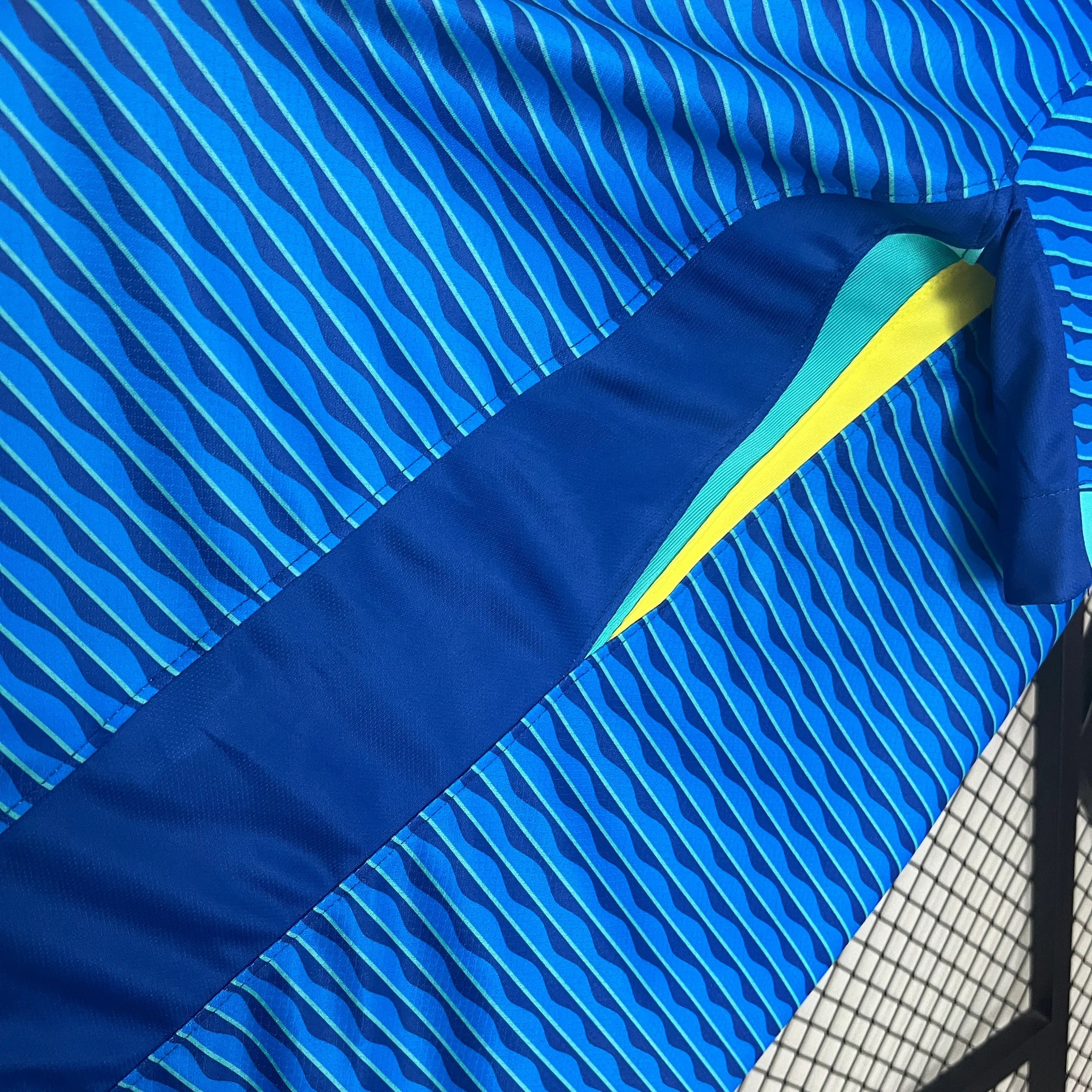 Camiseta Retro Brasil Visitante 2024 - Fútbol Club Vintage