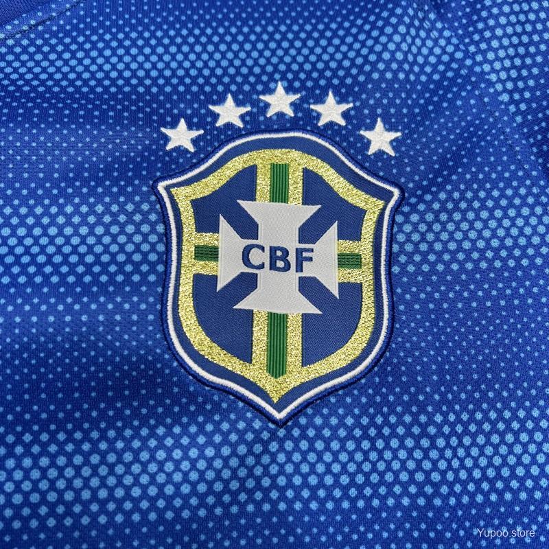 Camsieta Retro Brasil Visitante 2014 - Fútbol Club Vintage