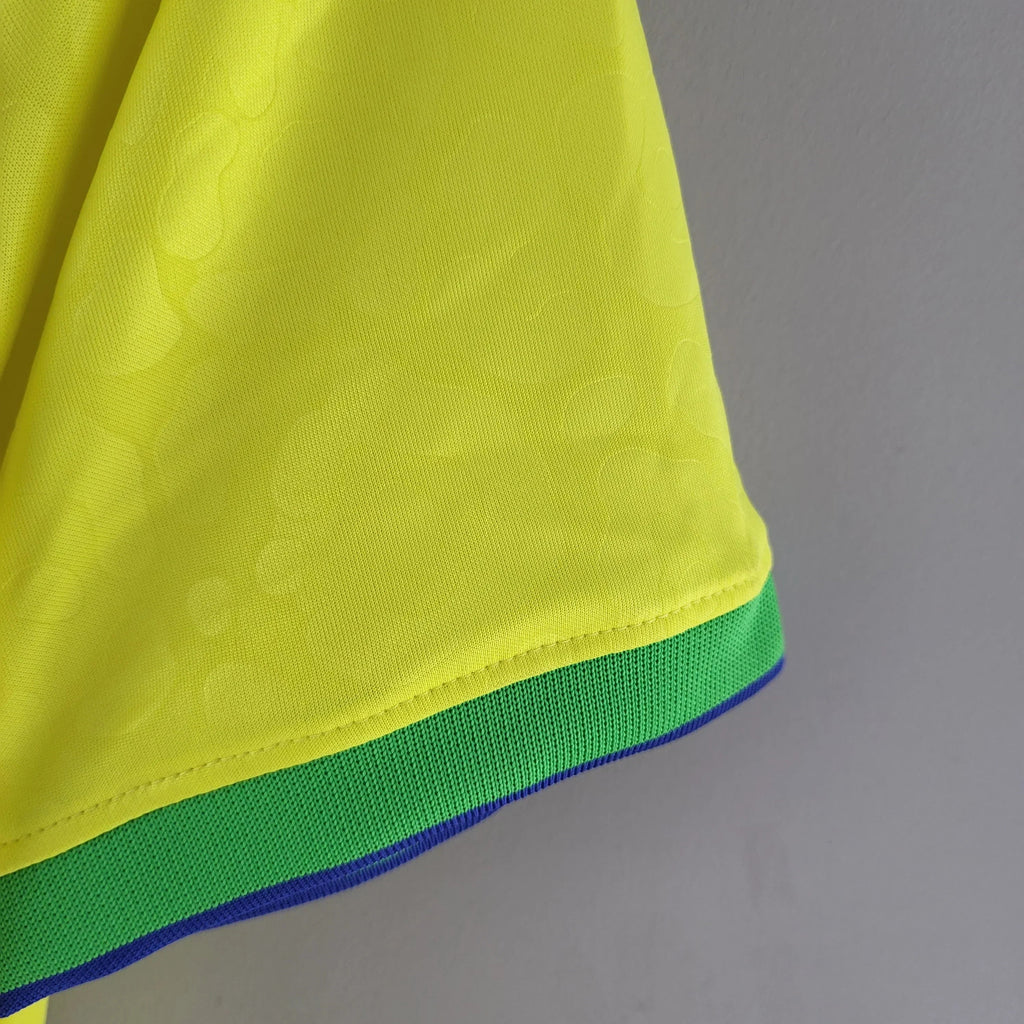 Camiseta Retro Brasil 2022 Neymar JR - Fútbol Club Vintage