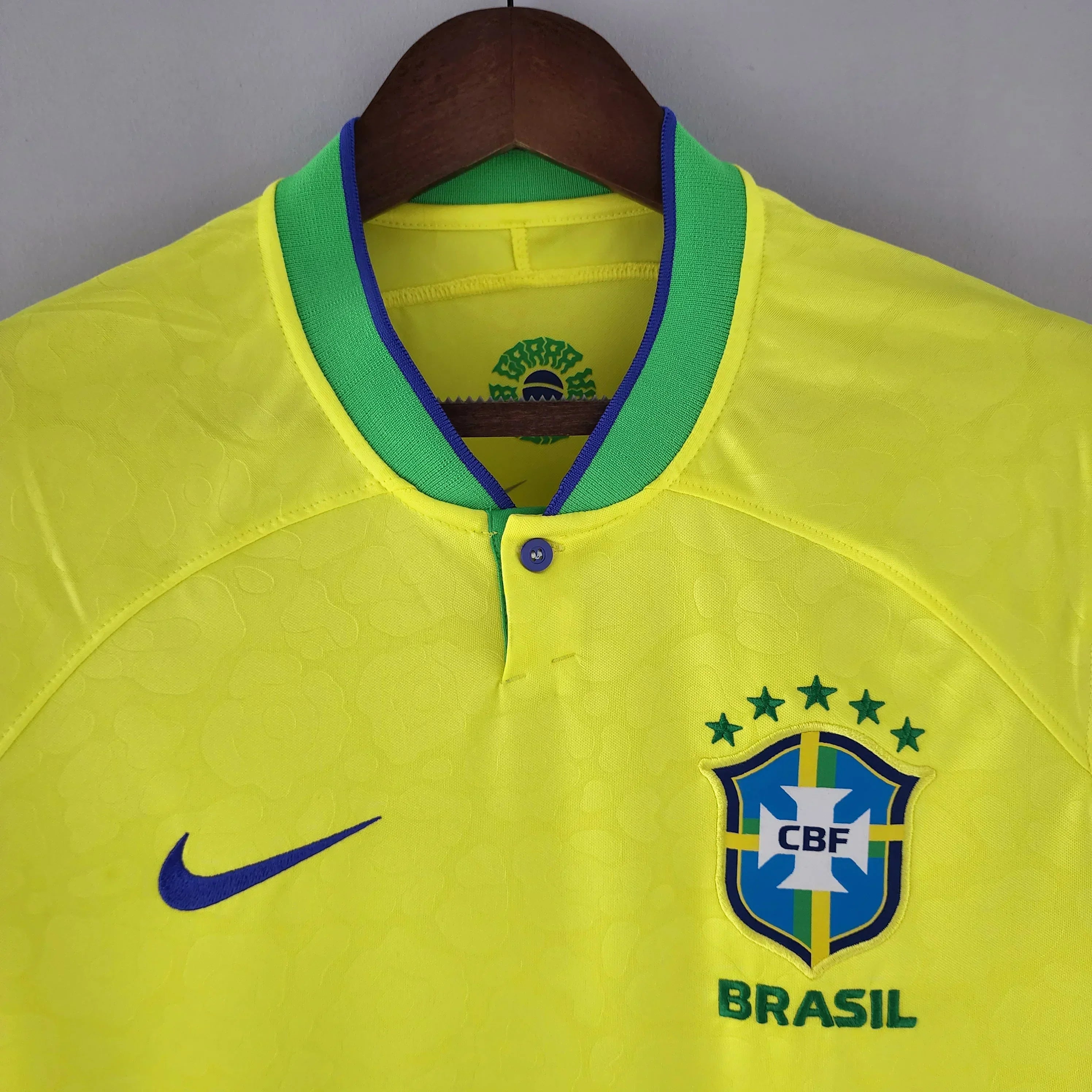 Camiseta Retro Brasil 2022 Neymar JR - Fútbol Club Vintage