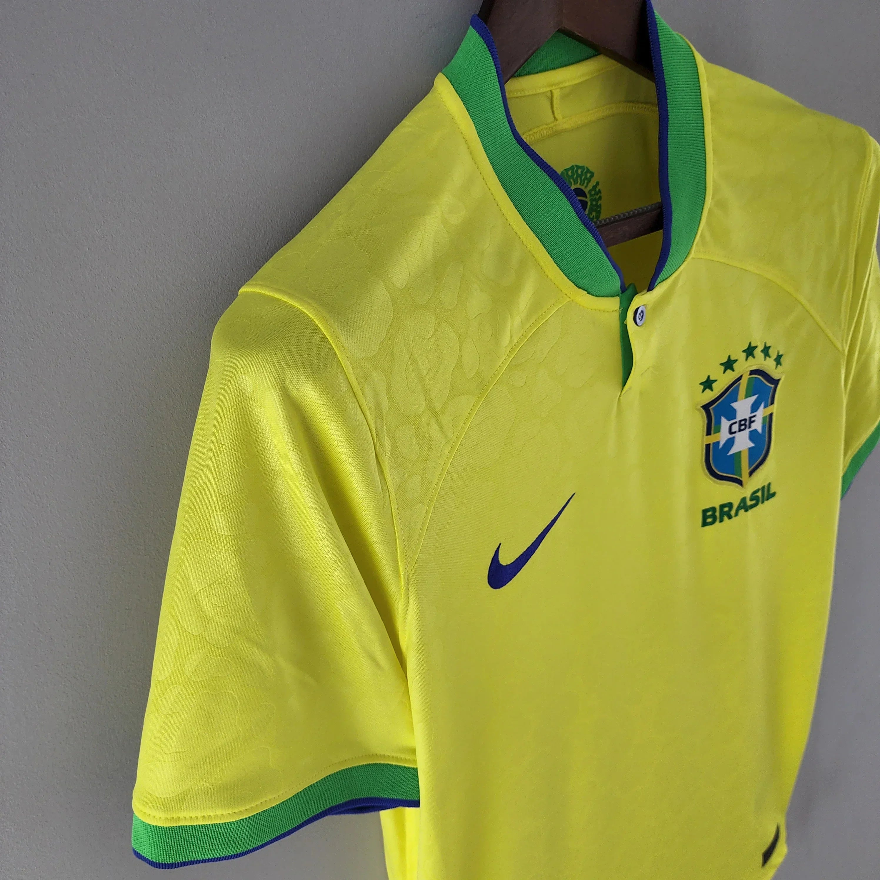 Camiseta Retro Brasil 2022 Neymar JR - Fútbol Club Vintage