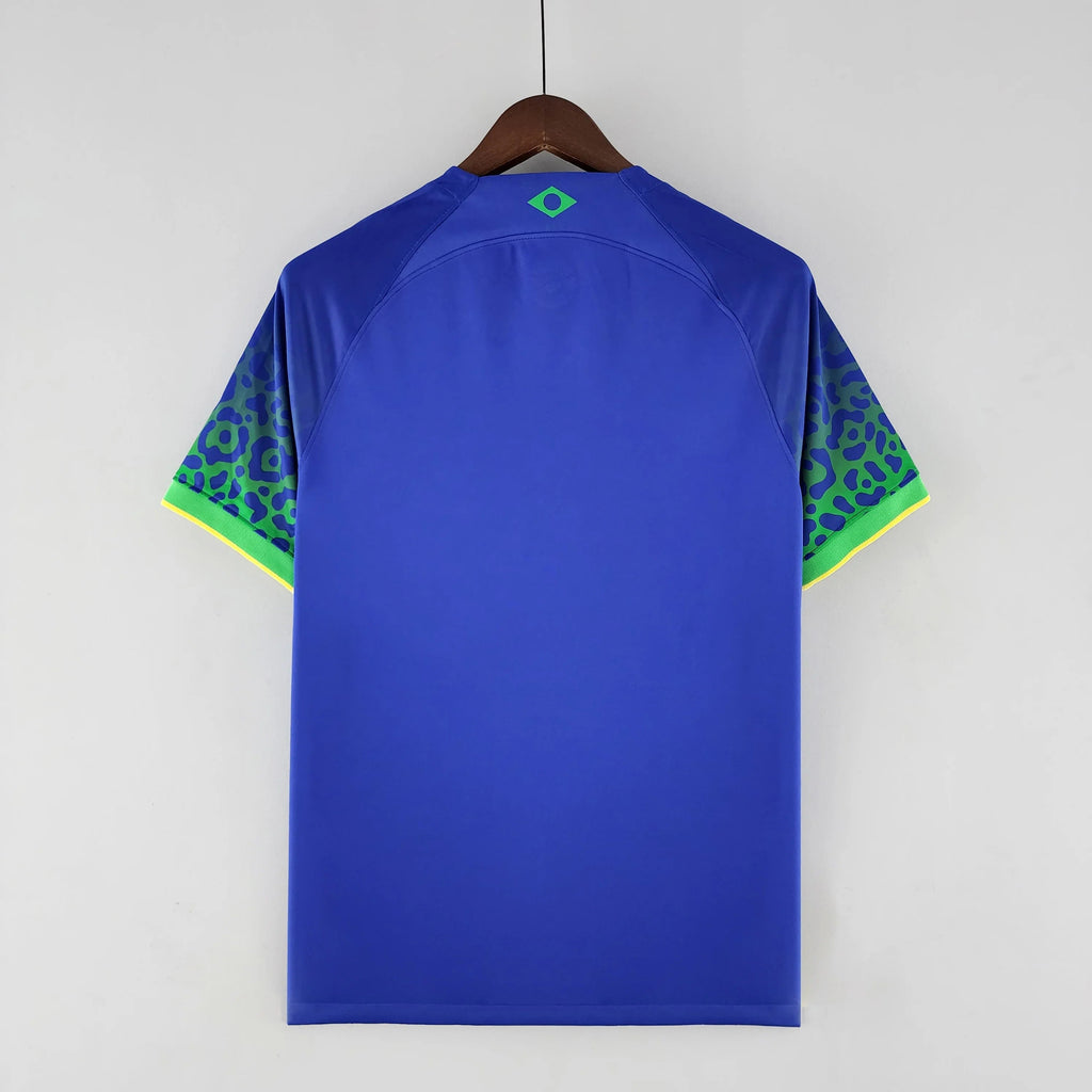 Camsieta Retro Brasil Visitante 2022 - Fútbol Club Vintage