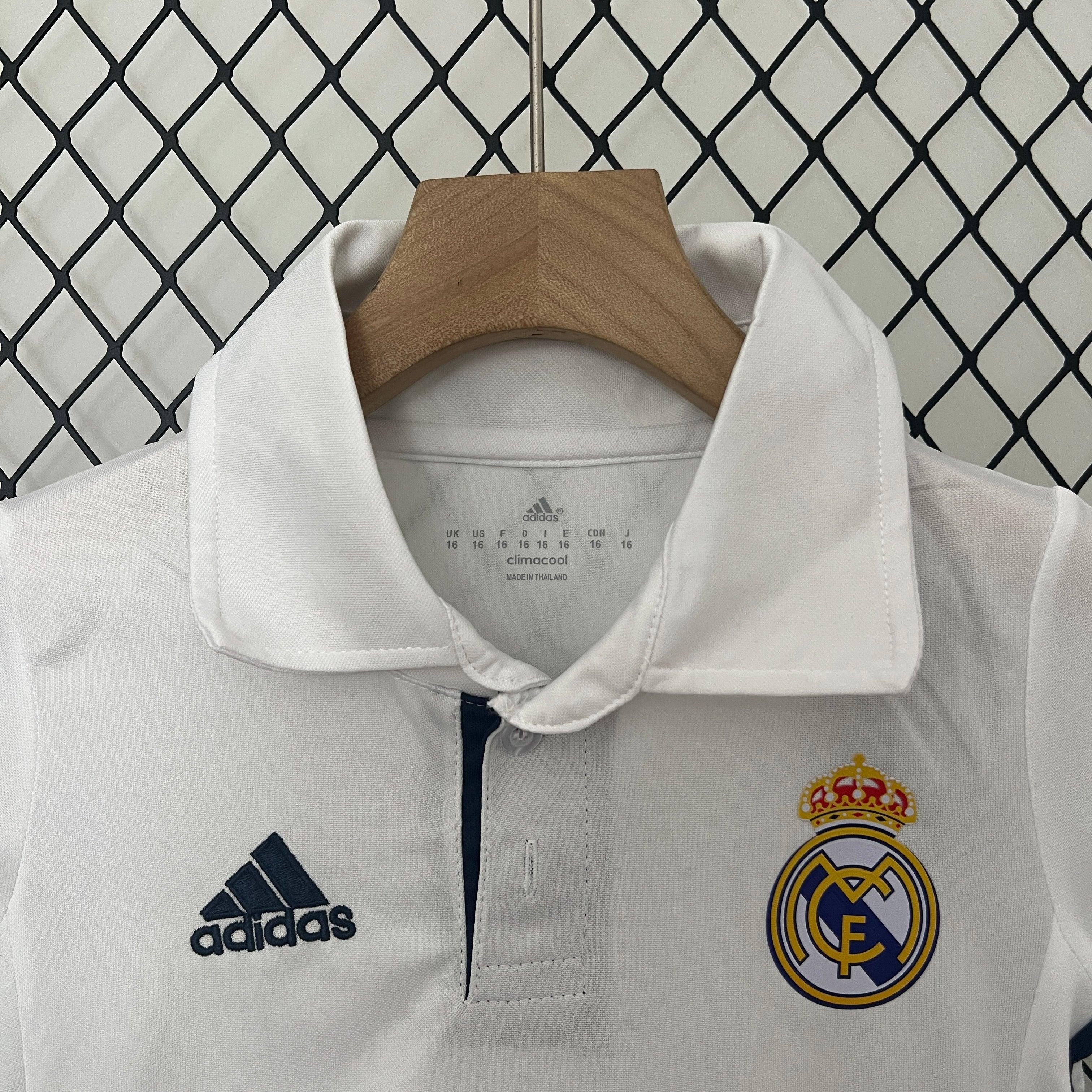 Retro Real Madrid Niños 2016-17 - Fútbol Club Vintage
