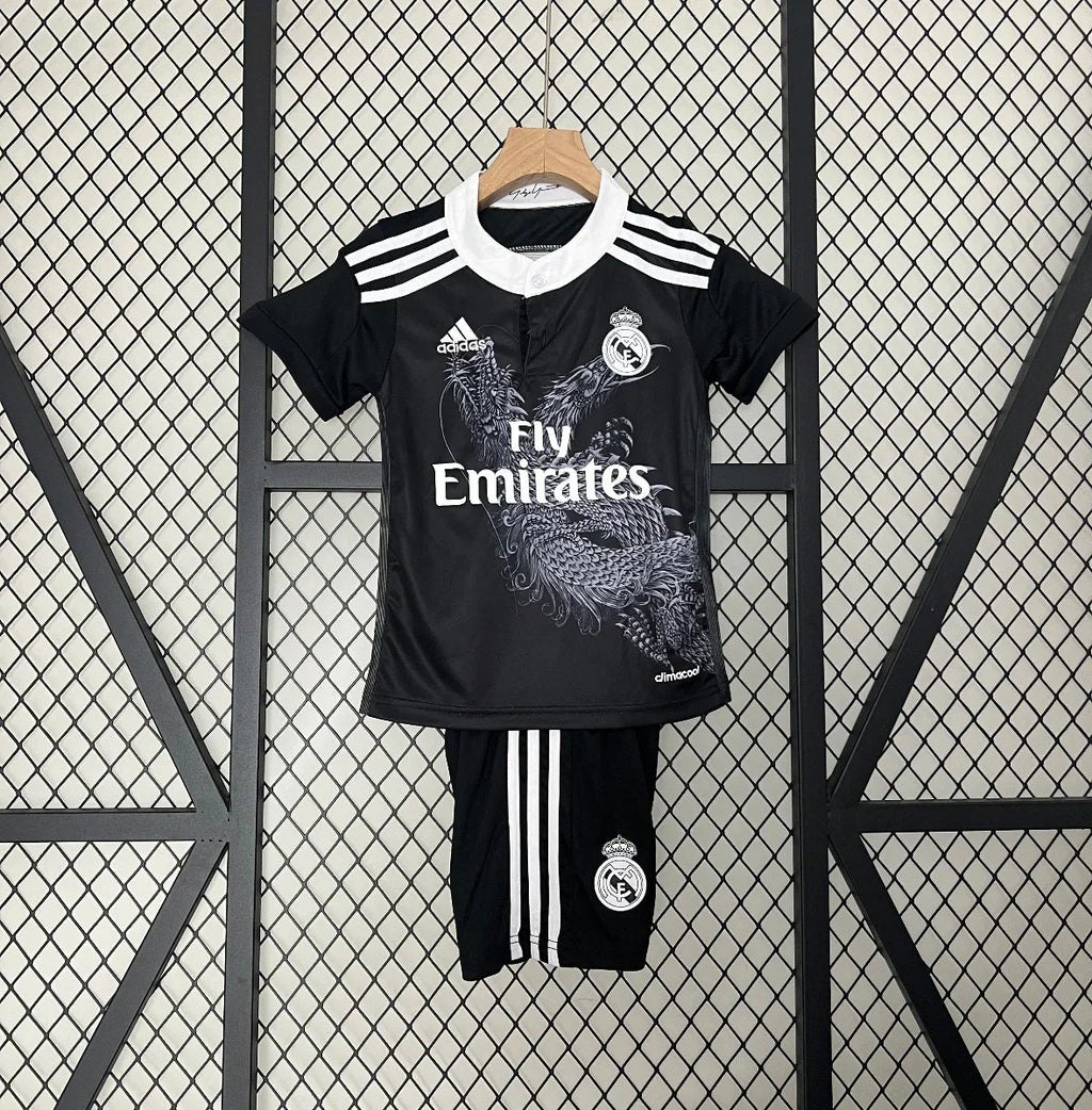 Retro Real Madrid Visitante 3ª Niños 2014-15 - Fútbol Club Vintage