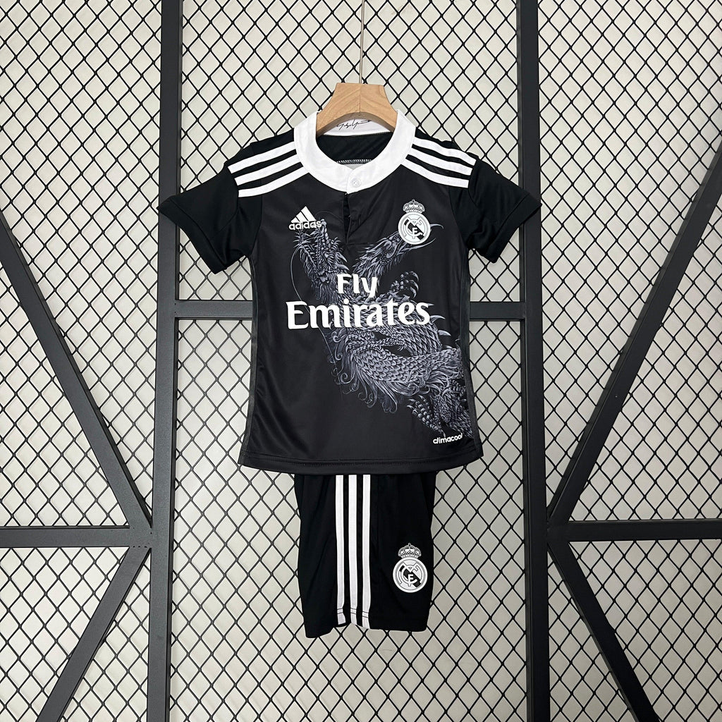 Retro Real Madrid Visitante 3ª Niños 2014-15 - Fútbol Club Vintage