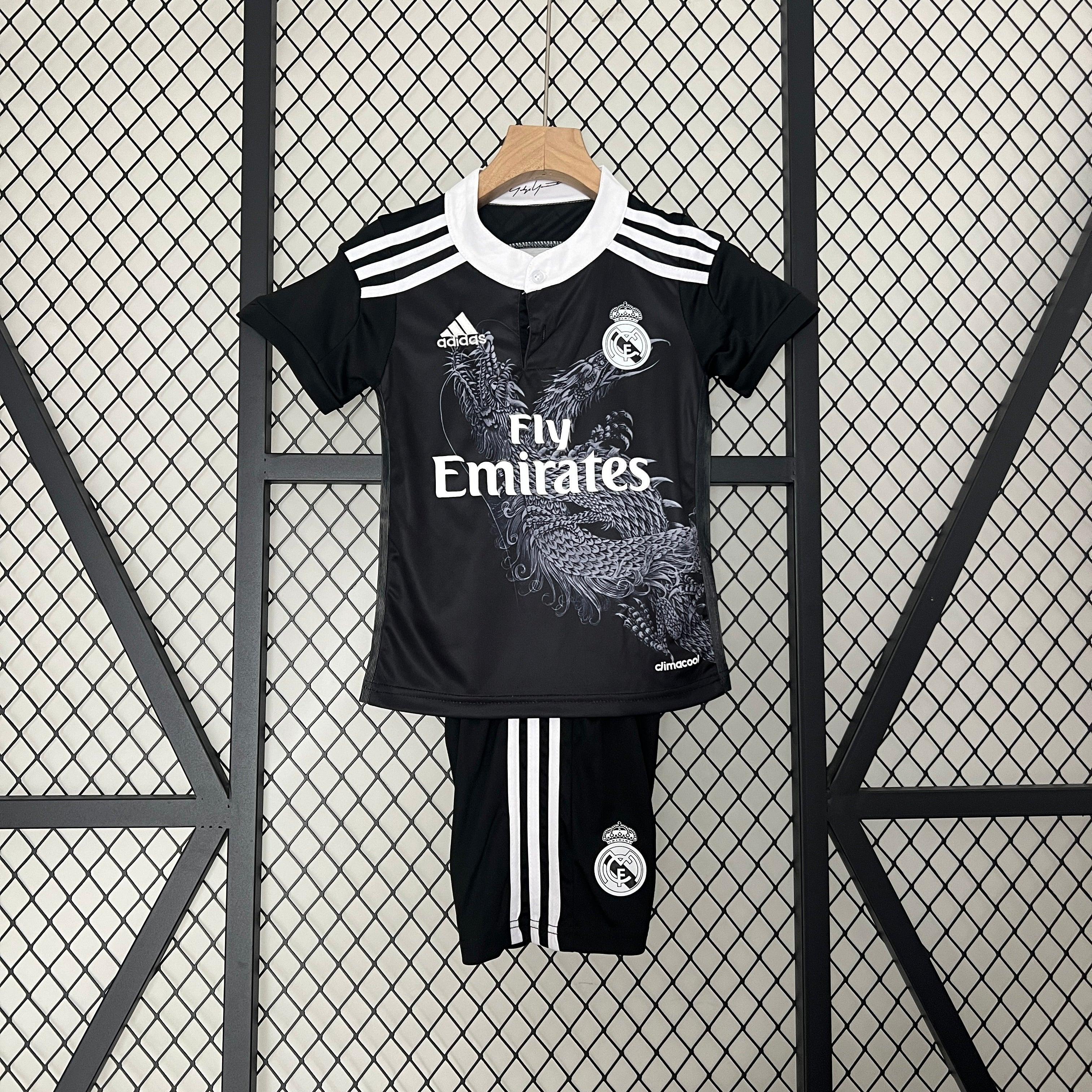 Retro Real Madrid Visitante 3ª Niños 2014-15 - Fútbol Club Vintage