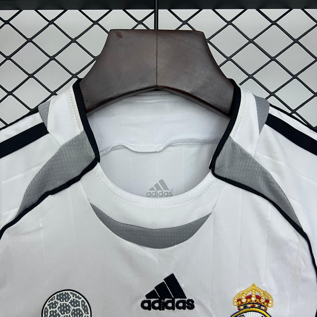 Retro Real Madrid Niños 2006-07 - Fútbol Club Vintage