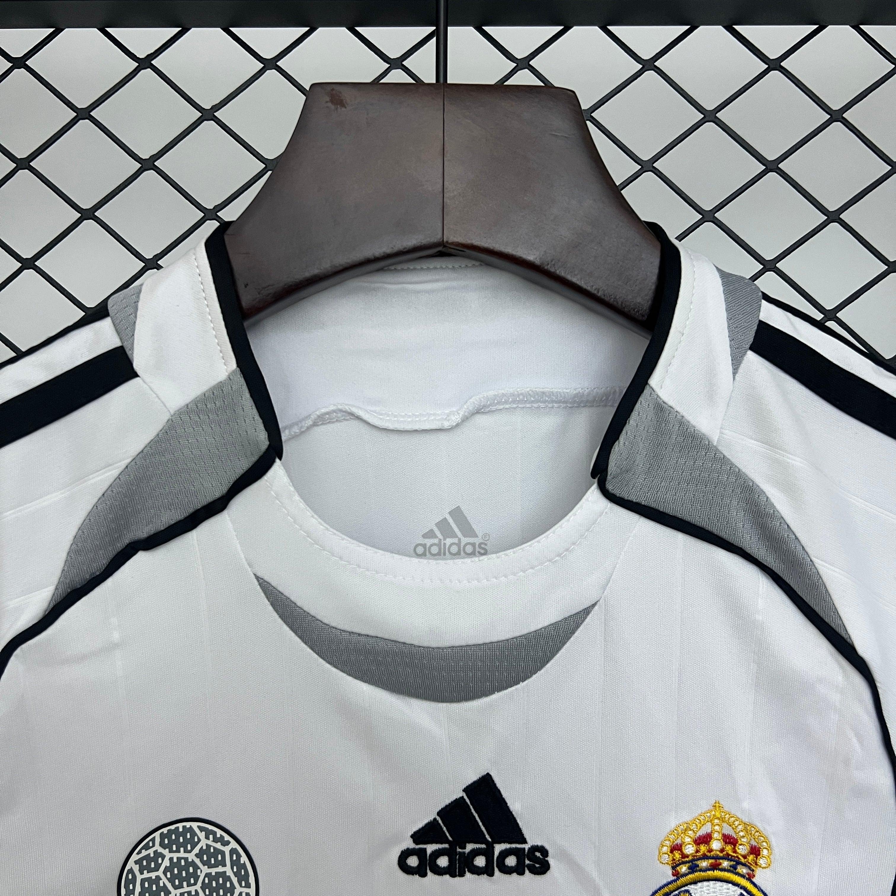 Retro Real Madrid Niños 2006-07 - Fútbol Club Vintage