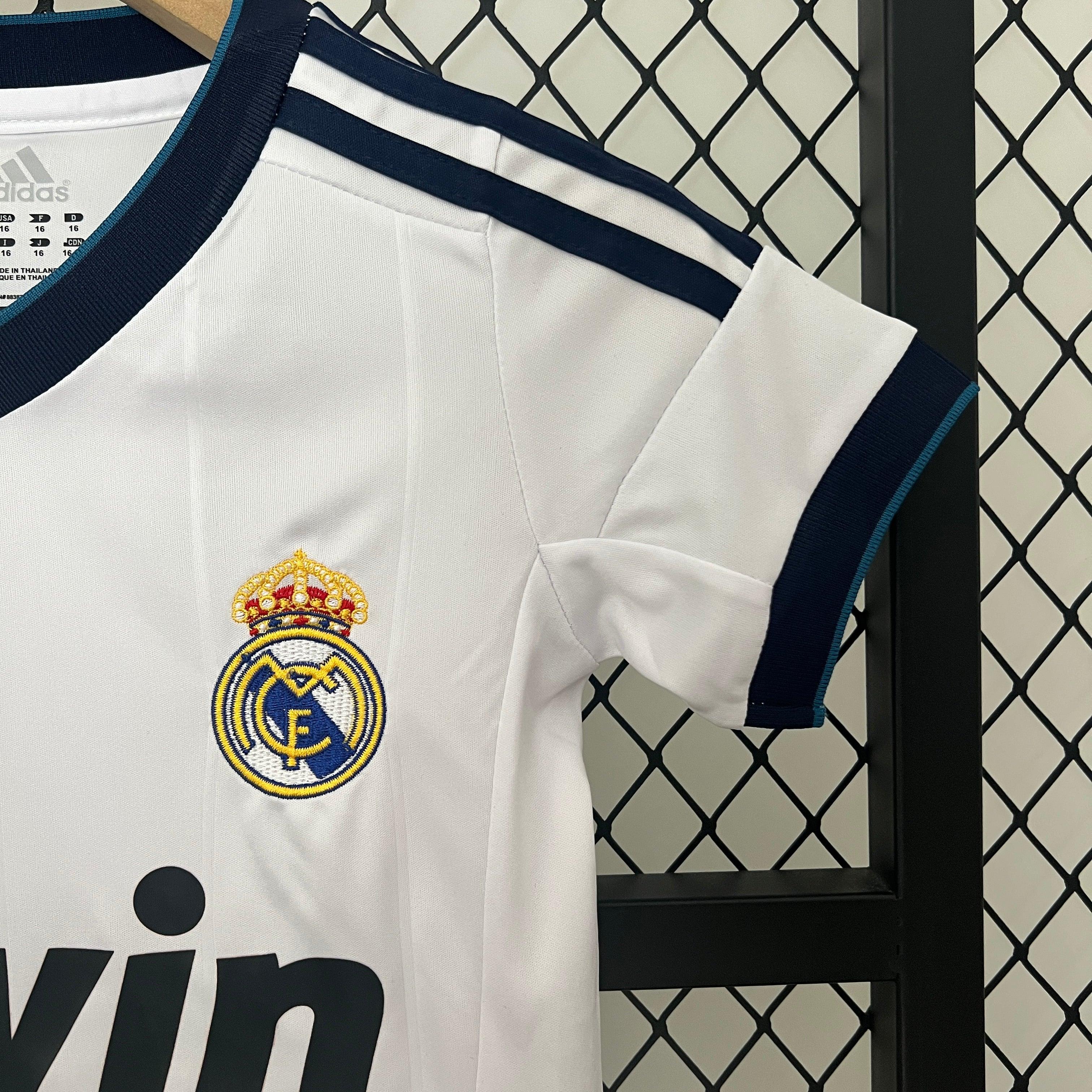 Retro Real Madrid Niños 2012-13 - Fútbol Club Vintage