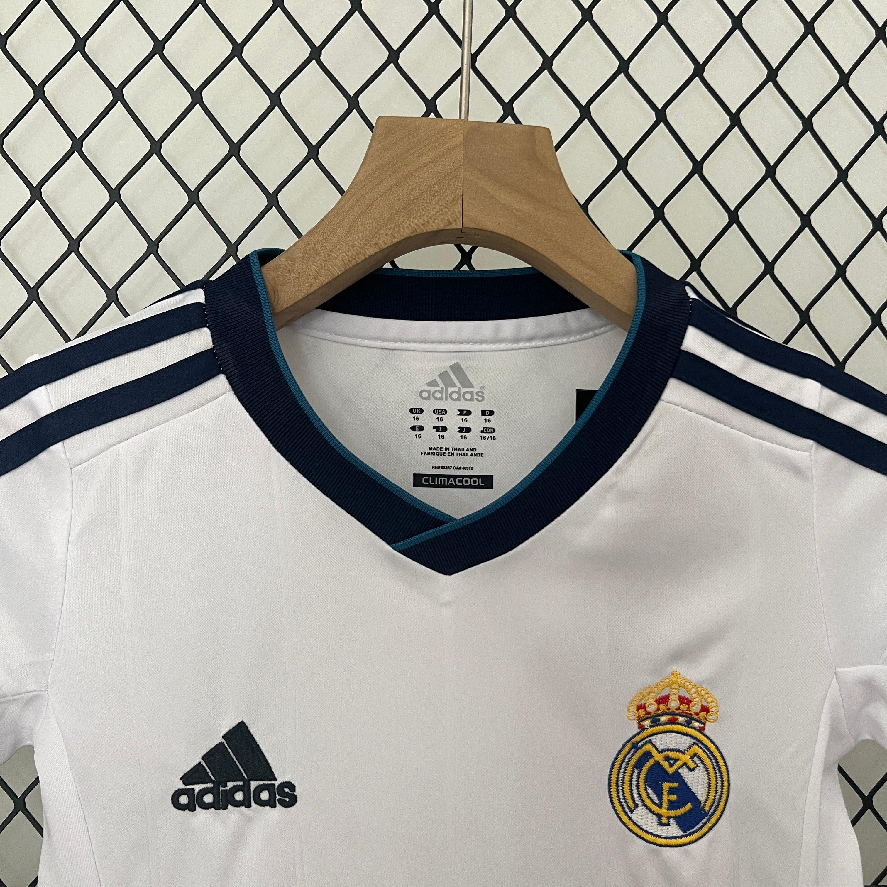 Retro Real Madrid Niños 2012-13 - Fútbol Club Vintage