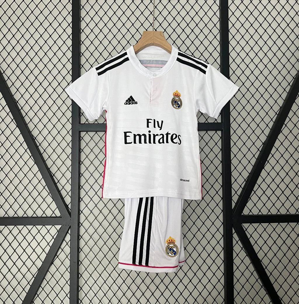 Retro Real Madrid Niños 2014-15 - Fútbol Club Vintage