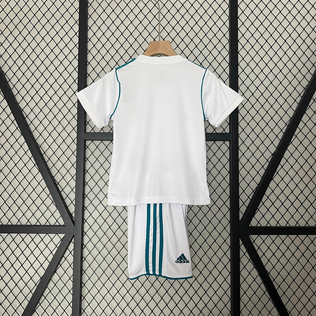 Retro Real Madrid Niños 2017-18 - Fútbol Club Vintage