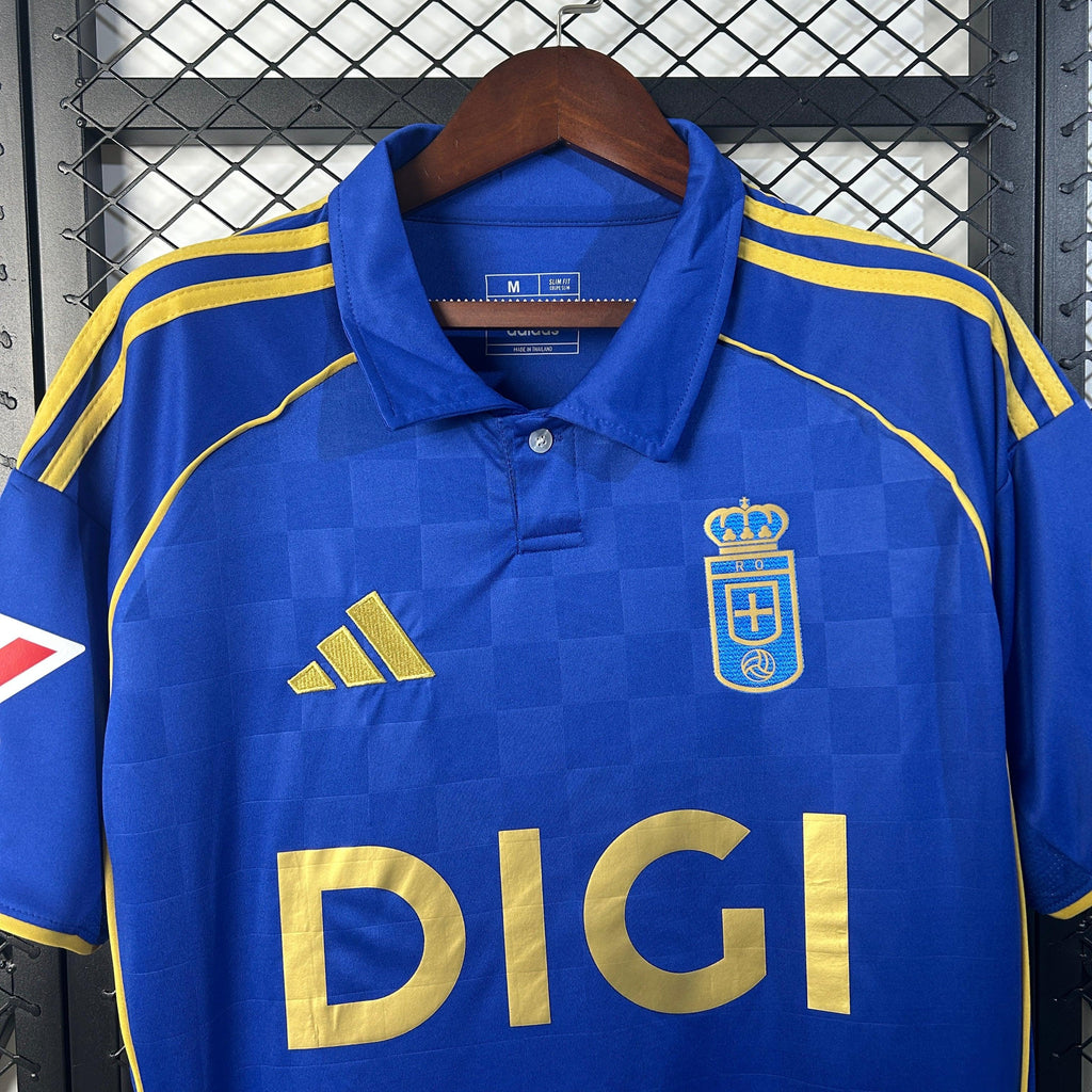 Camiseta Real Oviedo 2025-26 - Fútbol Club Vintage