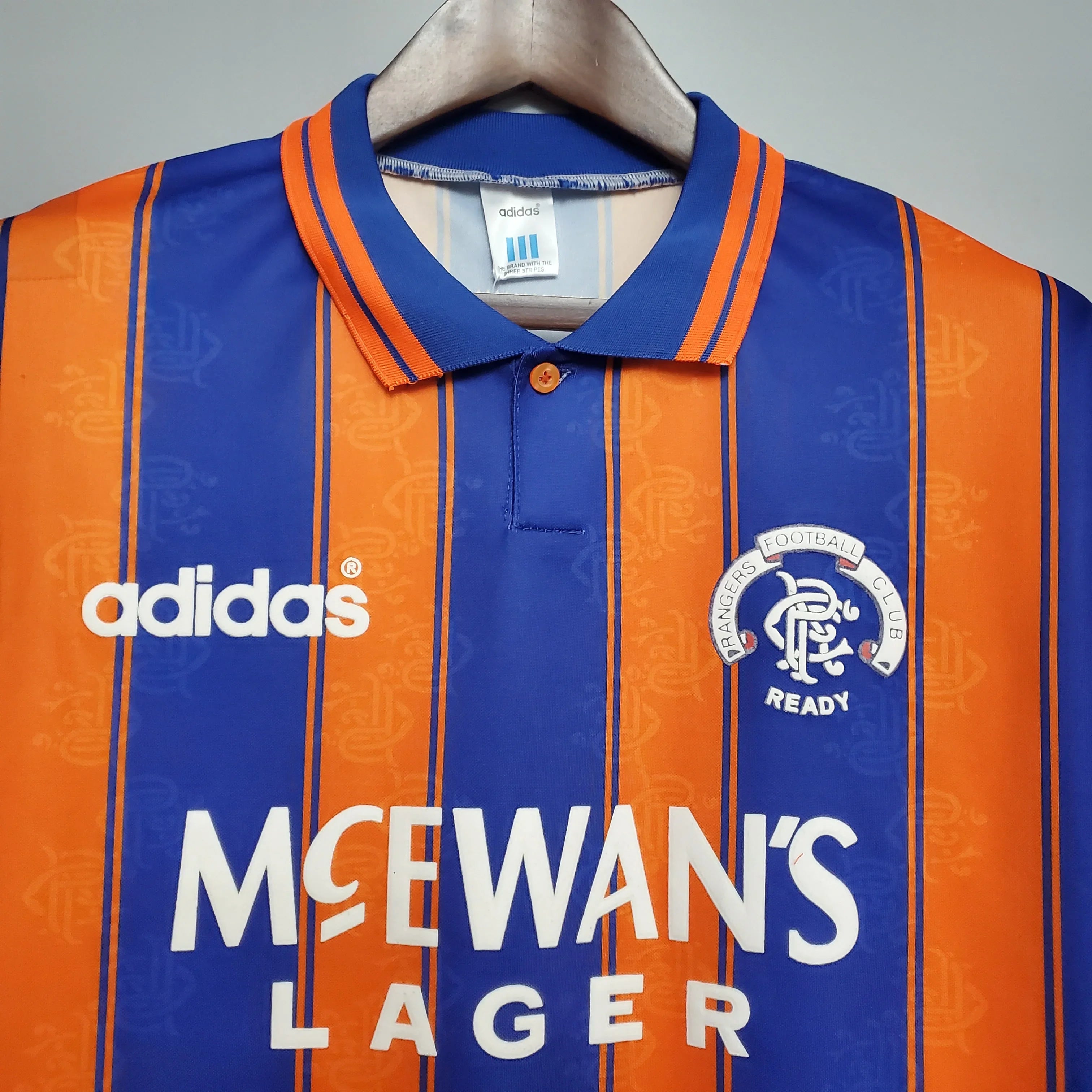 Camiseta Retro Rangers FC Visitante 1993 - Fútbol Club Vintage