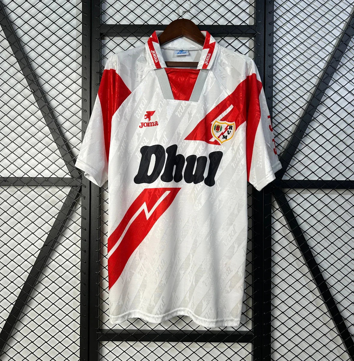 Camiseta Retro Rayo Vallecano 1994-95 - Fútbol Club Vintage