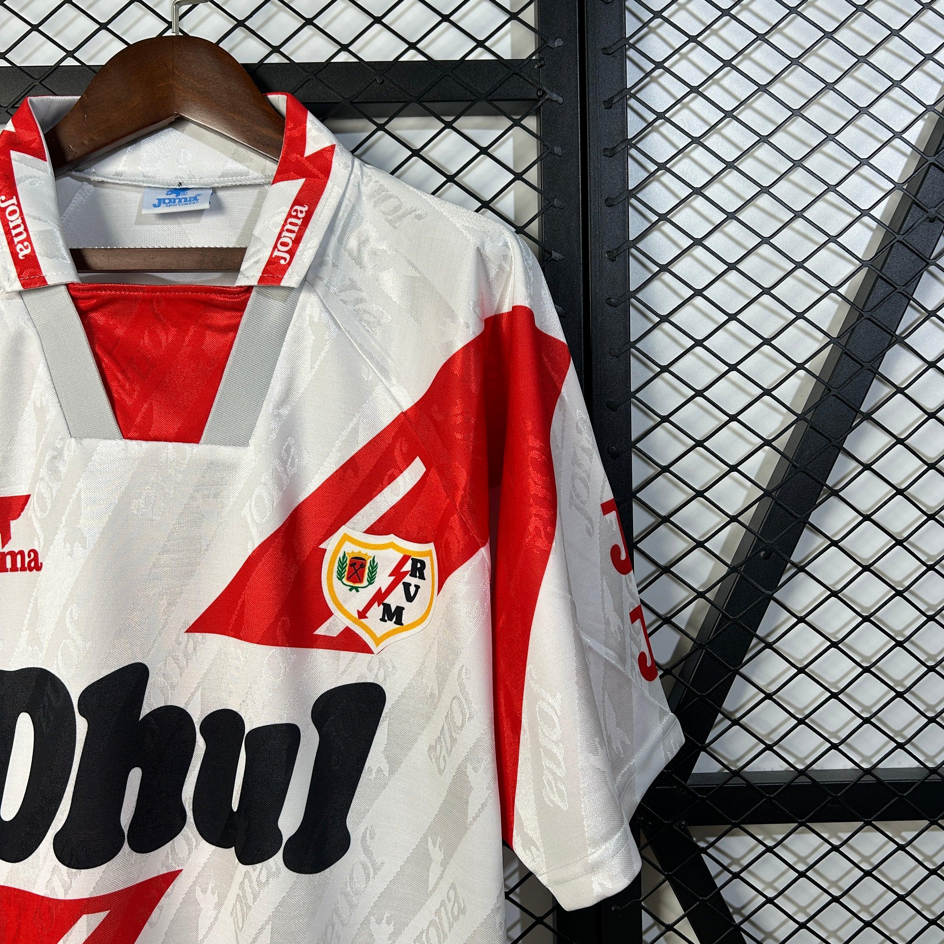 Camiseta Retro Rayo Vallecano 1994-95 - Fútbol Club Vintage