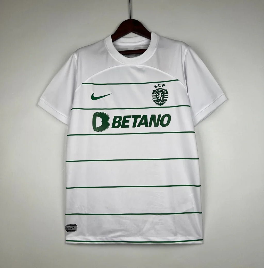 Camiseta Retro Sporting Club de Portugal Visitante 2023-24 - Fútbol Club Vintage